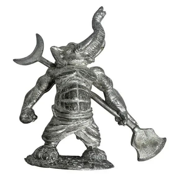 Vintage‎ Metal Miniature Lot 12 Figure Figurine Reaper Fantasy War Games Rare